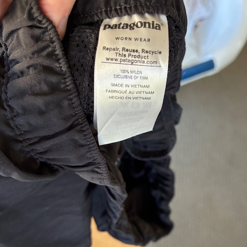 Patagonia Women's Black Athletic Shorts - Picture 5 of 5